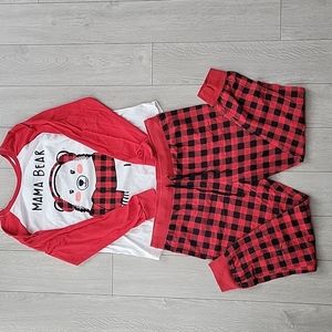 Winter Pajama Set Sleepwear